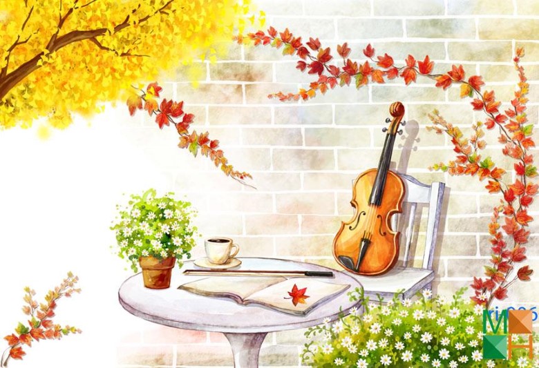 lý do bạn nên dùng tranh dán tường cho quán trà  lý do bạn nên dùng tranh dán tường cho quán trà